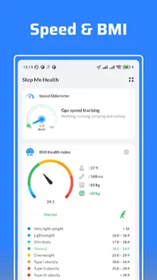 Step Me Health android App screenshot 6