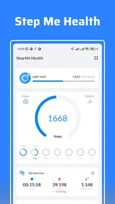 Step Me Health android App screenshot 7